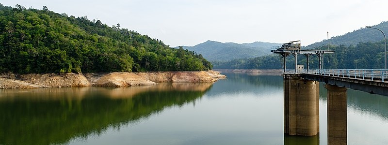 Babagon, Sabah: Babagon Dam, the biggest water catchment of Sabah built in 1997